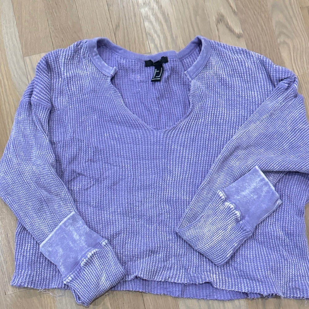 Urban Outfitters Purple Crop Women's Top